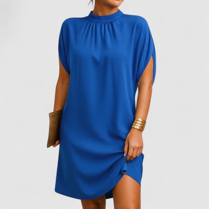 Minimalist Loose Fit Shift Mini Dress for Effortless Summer Days