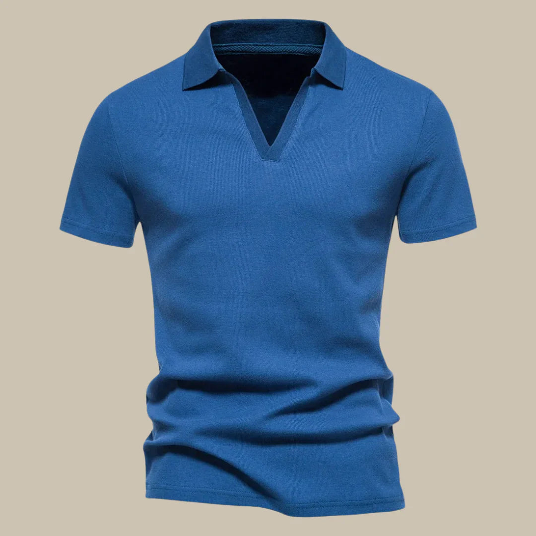 Merino Wool Polo Shirt Short Sleeve Breathable