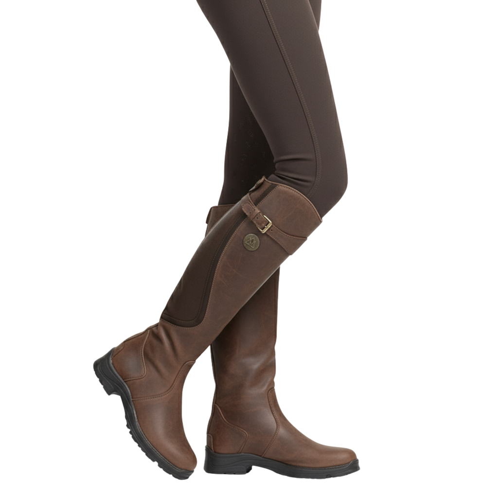 Womens Knee High Suede Boots