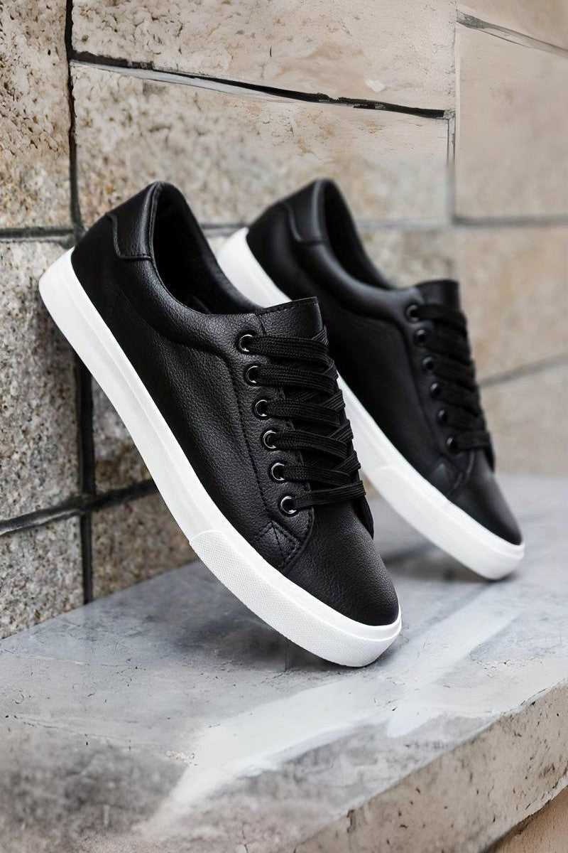 Mens White Sneaker Two Color Seven Size