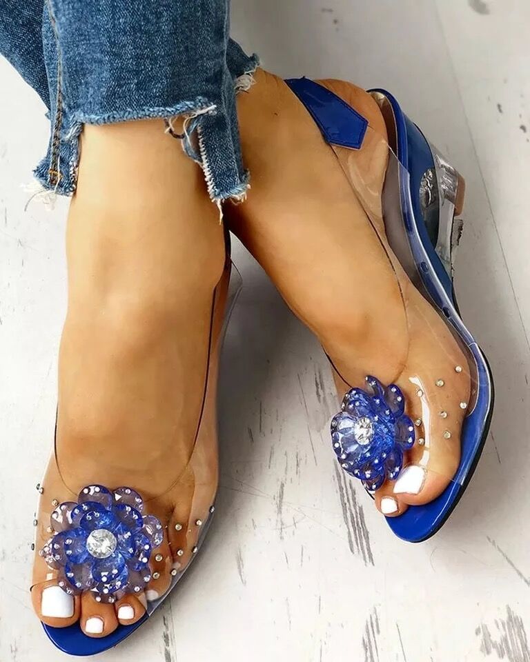 Jelly Slide Sandals