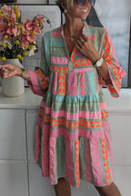 Spring Dress A-Line Ruffle