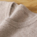 Women's Classic Knit Sweater Elegant Plus Size Timeless