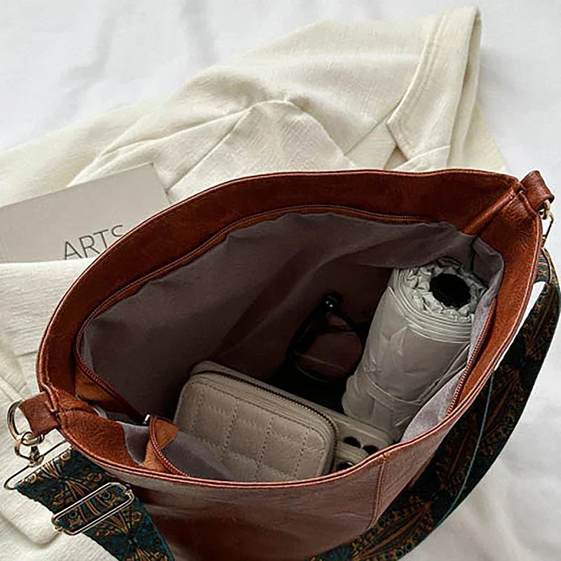 Fashion Bag Patterned Strap