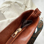 Fashion Bag Patterned Strap