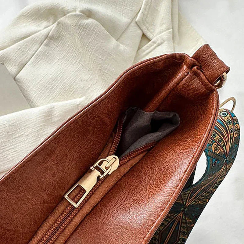 Fashion Bag Patterned Strap