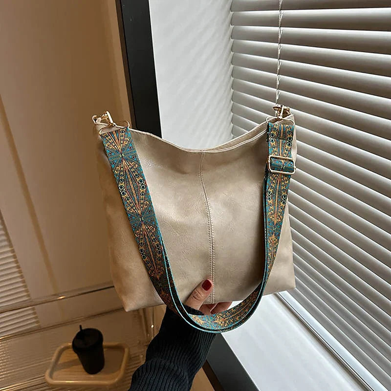 Fashion Bag Patterned Strap