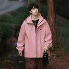 Men's Ski Jacket Hooded Plus Size Winter Outerwear