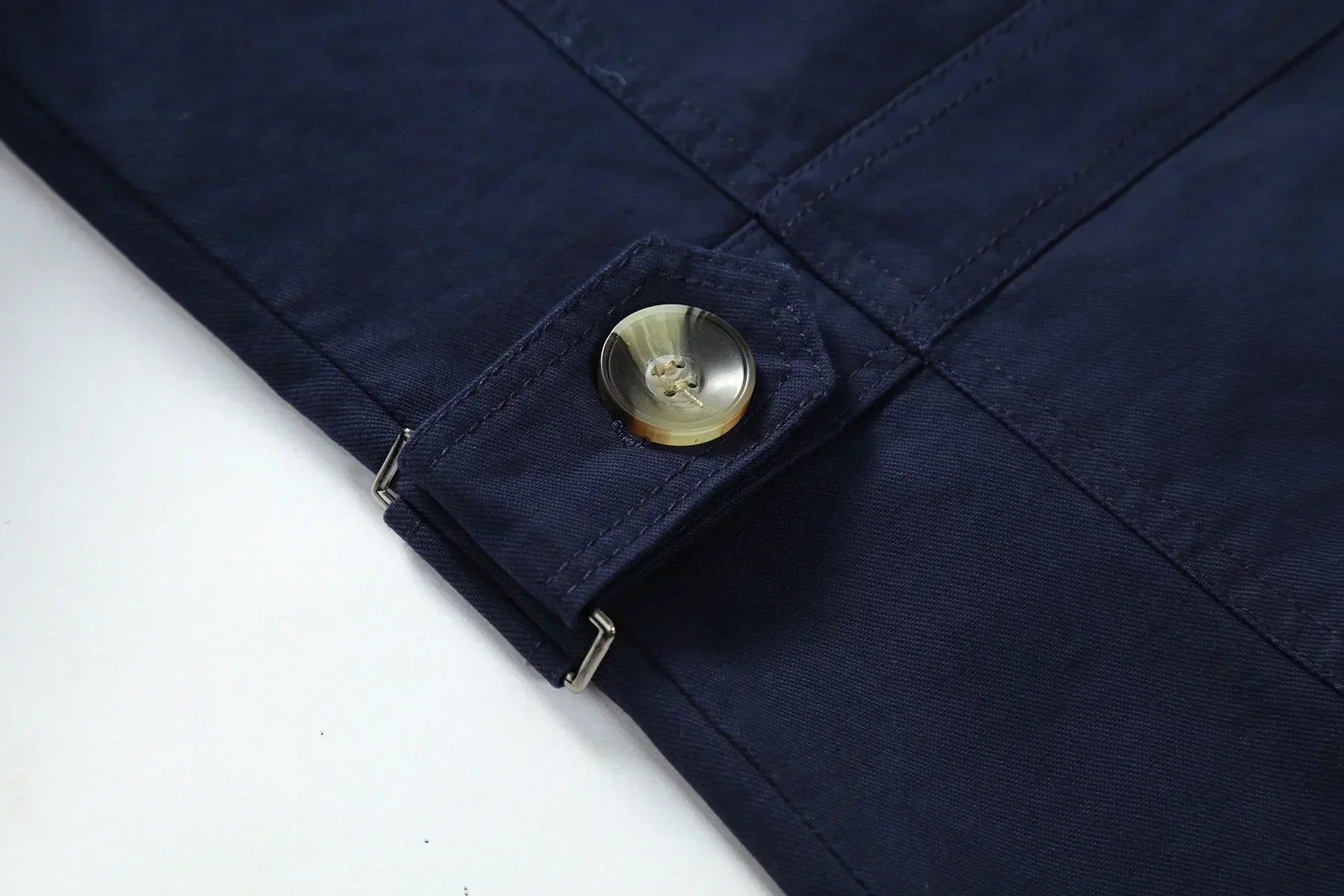 Men's Long Trench Coat Formal Classic Autumn Outerwear