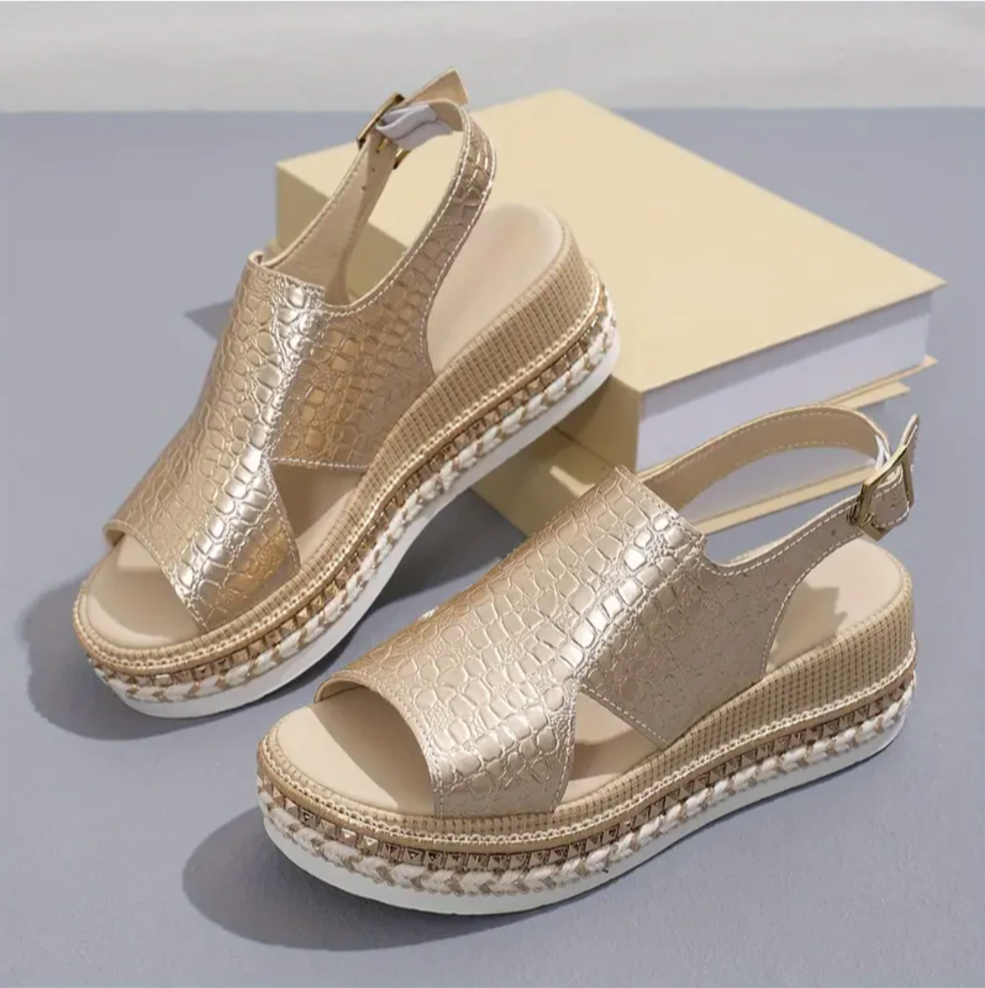 Orthopedic Metallic Sandals