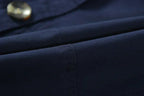Men's Long Trench Coat Formal Classic Autumn Outerwear