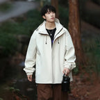 Men's Ski Jacket Hooded Plus Size Winter Outerwear