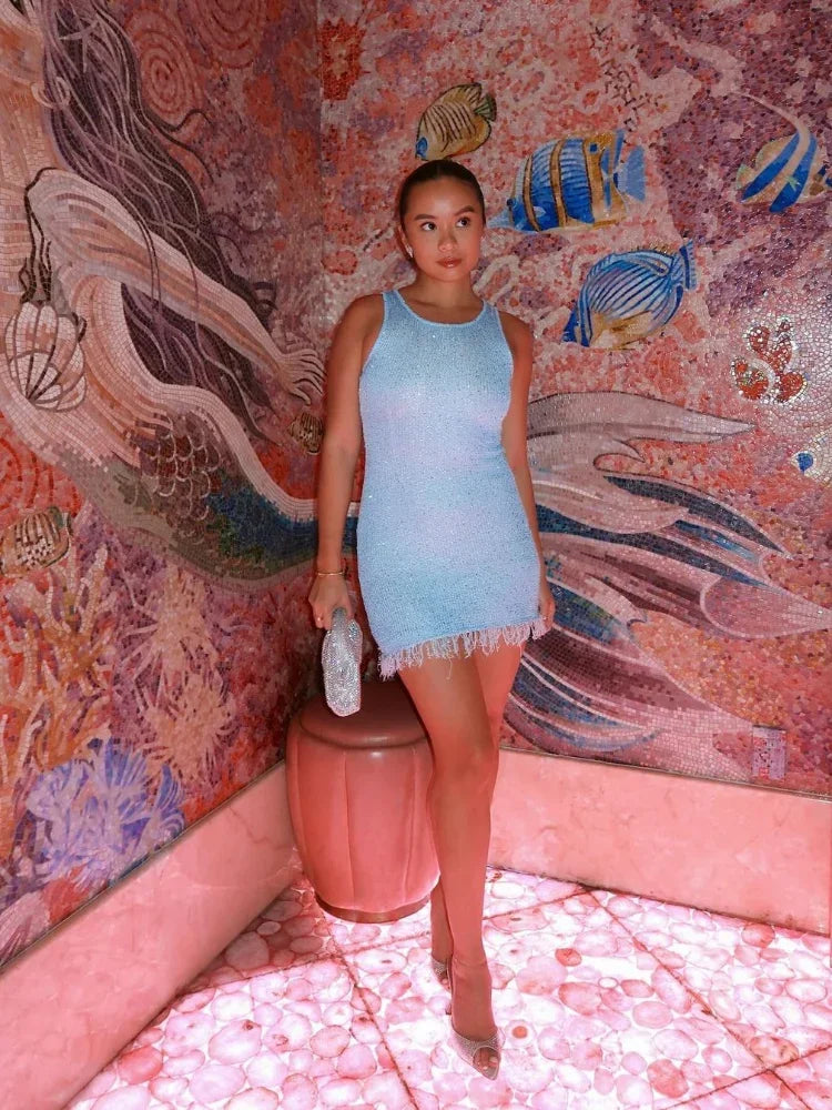 Sequin Mini Cocktail Party Dress