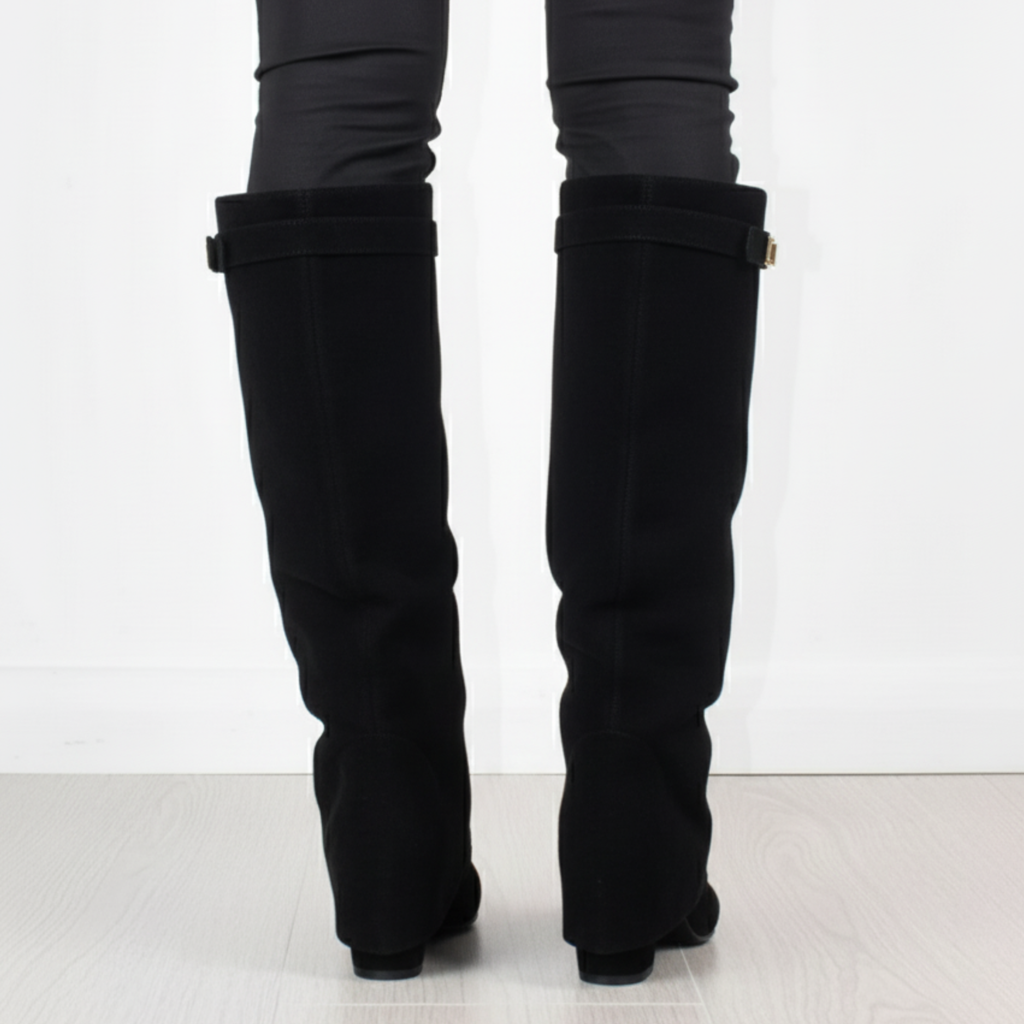 Womens Suede Knee High Boots