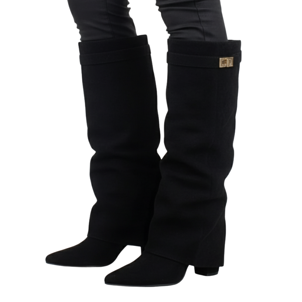 Womens Suede Knee High Boots