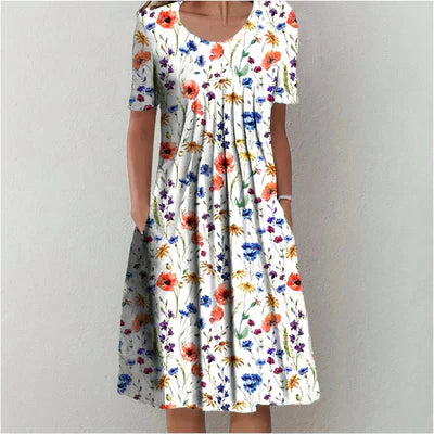 100% Cotton Sundress Lightweight Breathable Summer