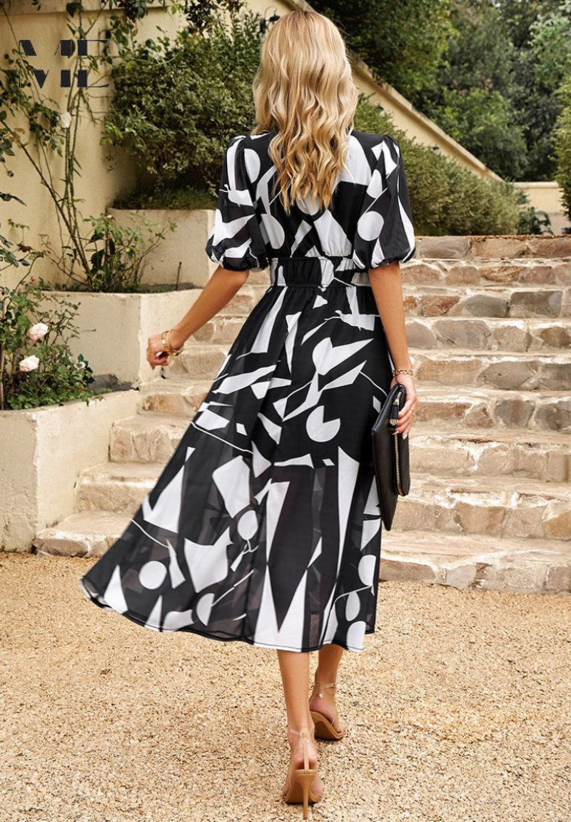 Floral Dress Relaxed Fit Summer