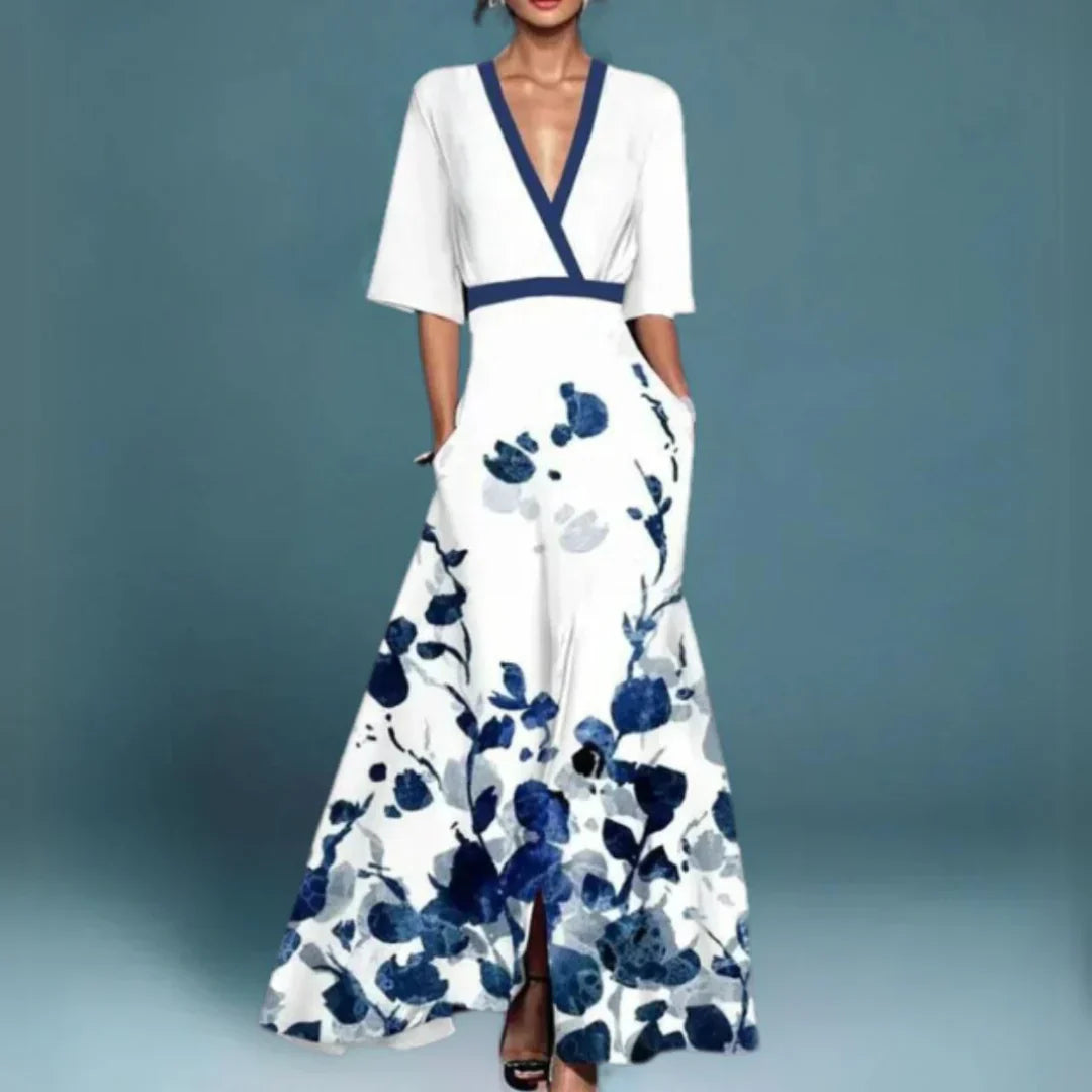 Floral Maxi Dress Flowy