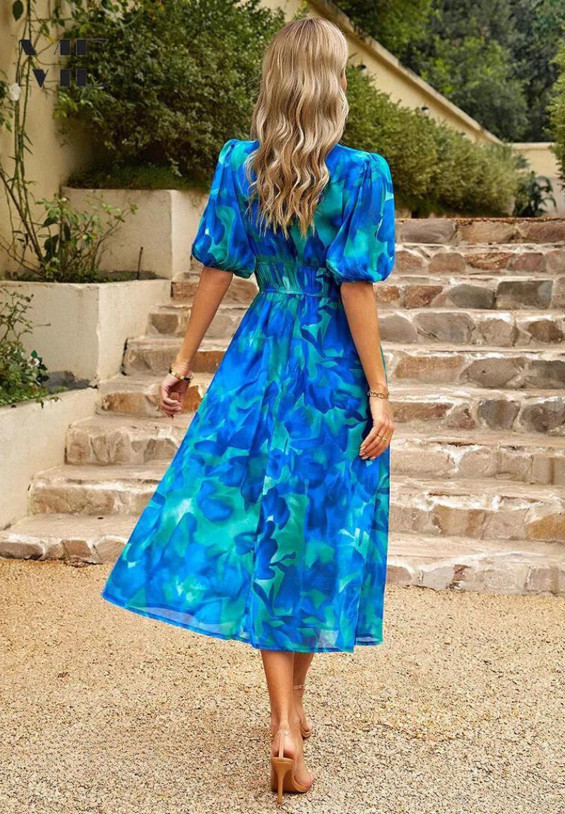 Floral Dress Relaxed Fit Summer
