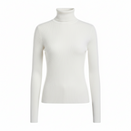Turtleneck Sweater High Collar Soft Knit Winter Women's