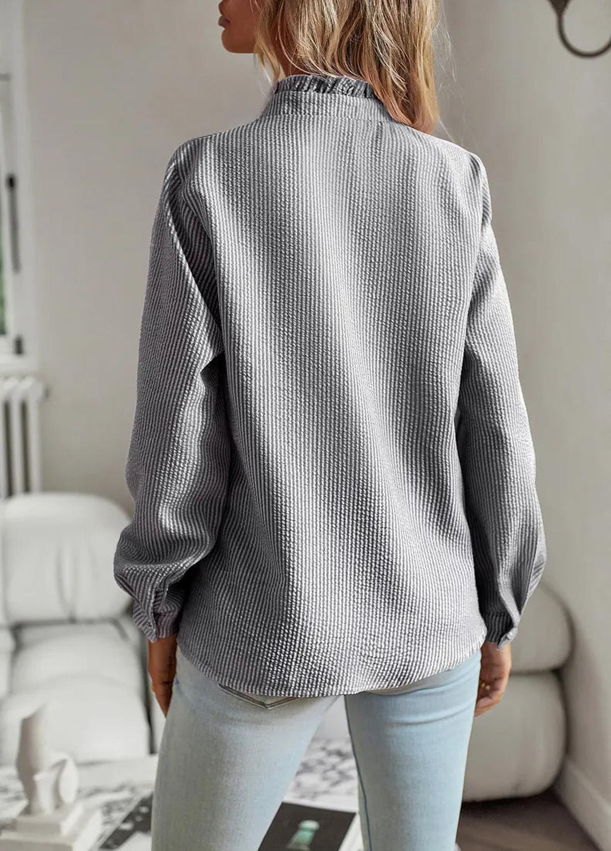 Elegant Cotton Sleeve Top