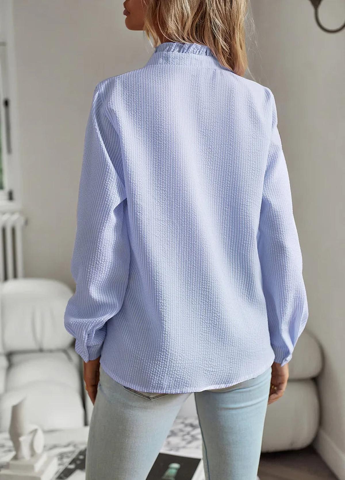 Elegant Cotton Sleeve Top