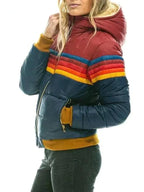 Women's Alpine Jacket Urban Scandinavian Design Zip Up Winter