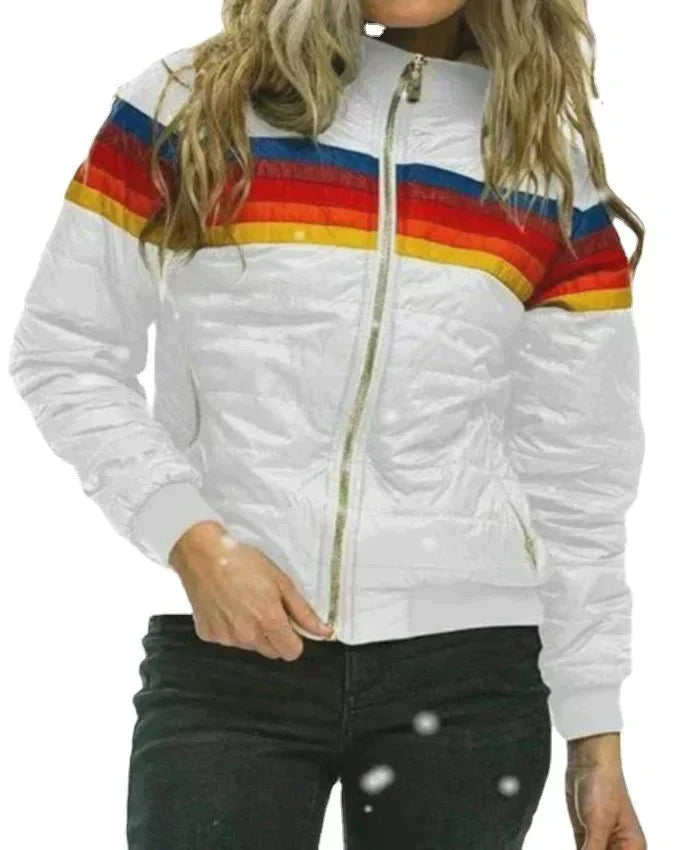 Women's Alpine Jacket Urban Scandinavian Design Zip Up Winter