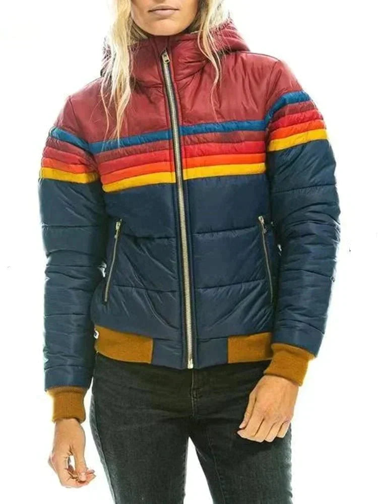 Women's Alpine Jacket Urban Scandinavian Design Zip Up Winter