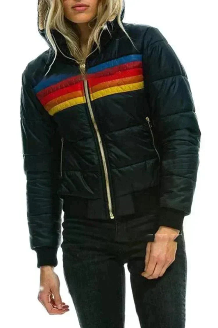 Women's Alpine Jacket Urban Scandinavian Design Zip Up Winter