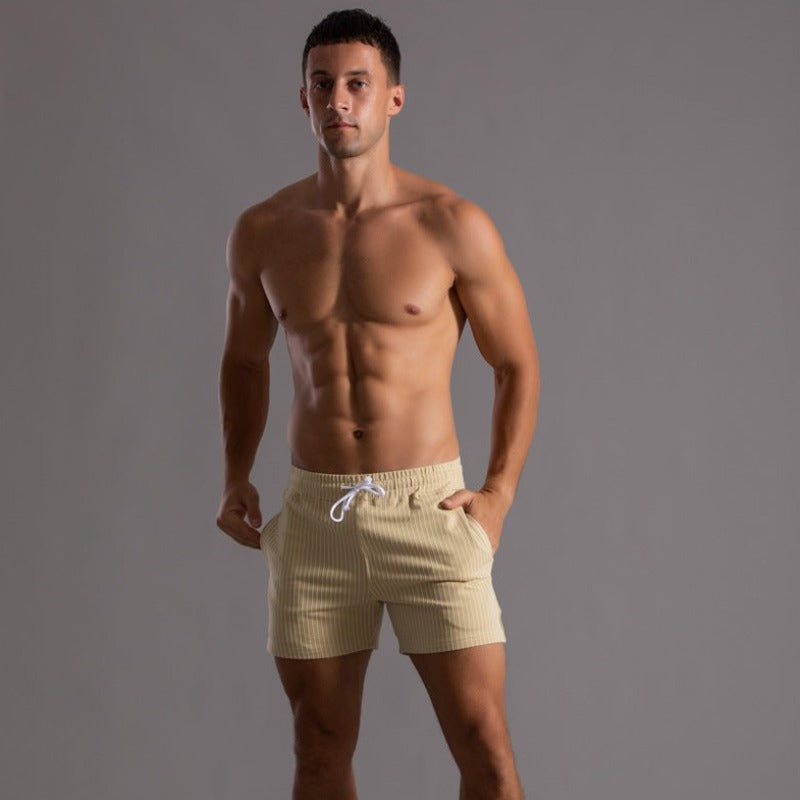 Mens Super Stretch Fitness Shorts