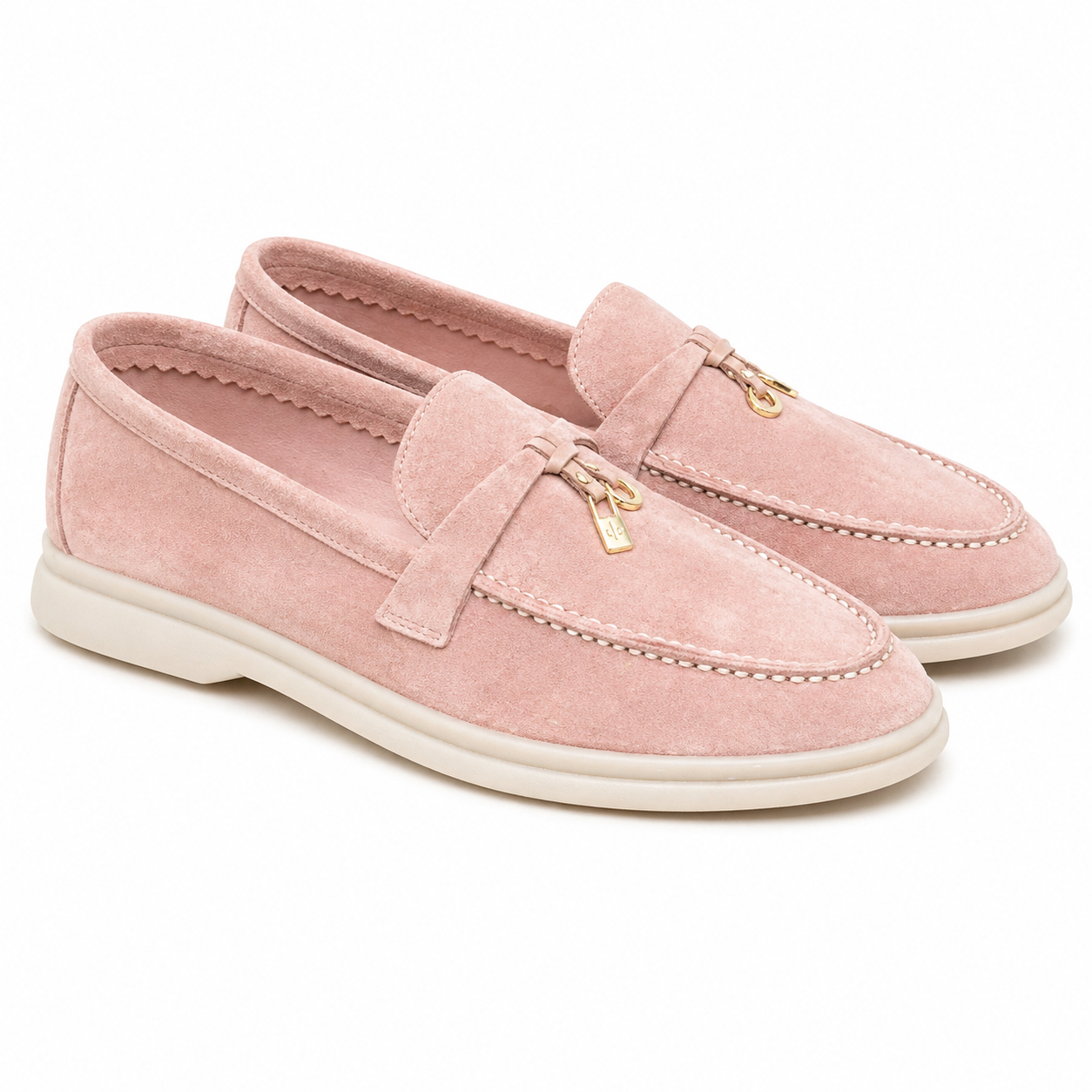 Mens Nubuck Look Summer Loafer