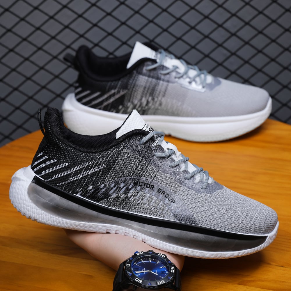 Men's Lace-Up Shoes With Standard Fit And Integrated Platform