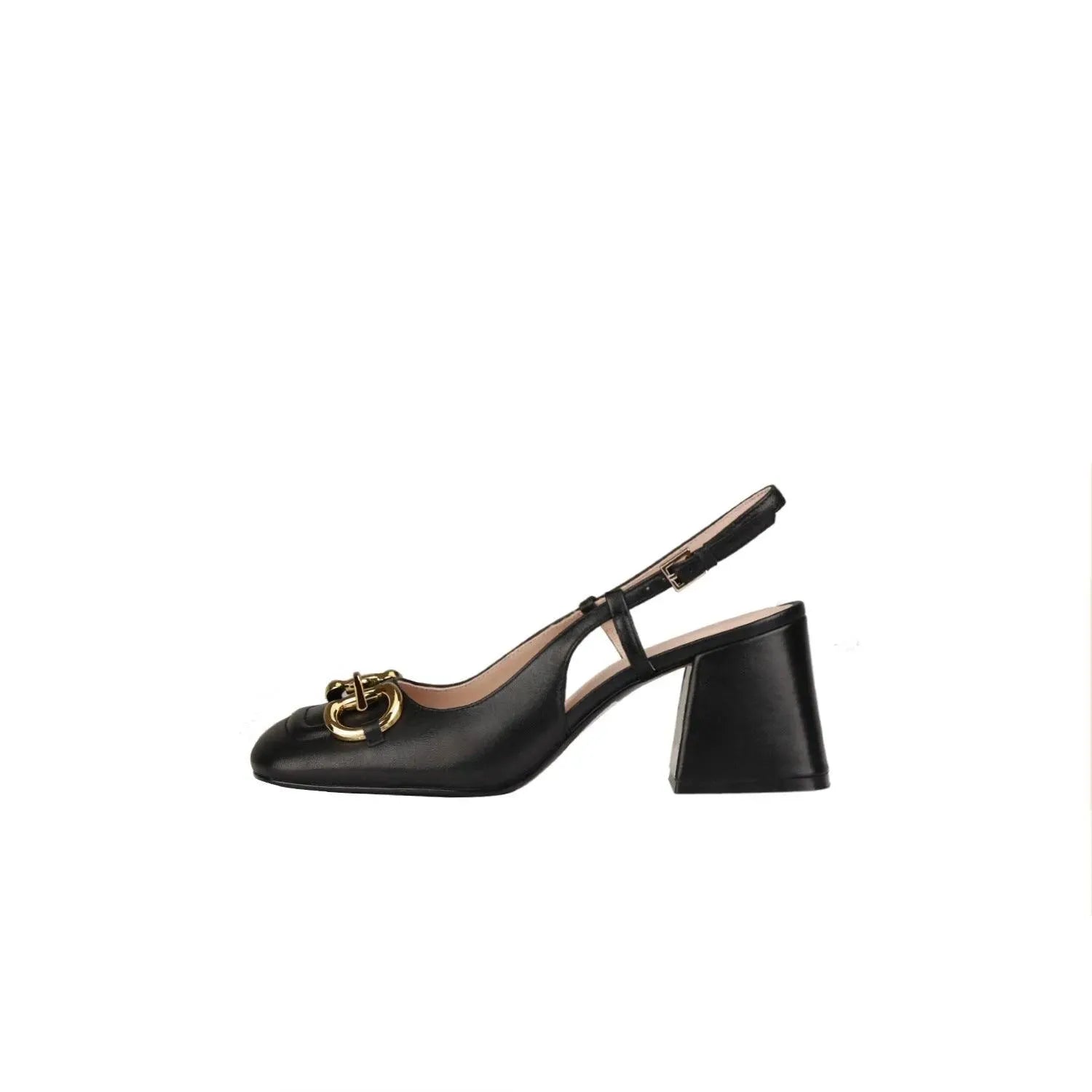 Orthopedic Retro Heels Buckle Strap
