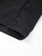 Mens Loose Fit Shorts Elastic Waist Drawstring