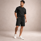 Men's Linen Shorts Regular Fit Breathable Summer Casual