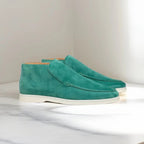 Comfortable Men's Loafers With Stitched Upper