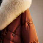 Women's Belted Coat Statement Collar Wrap Winter Elegant