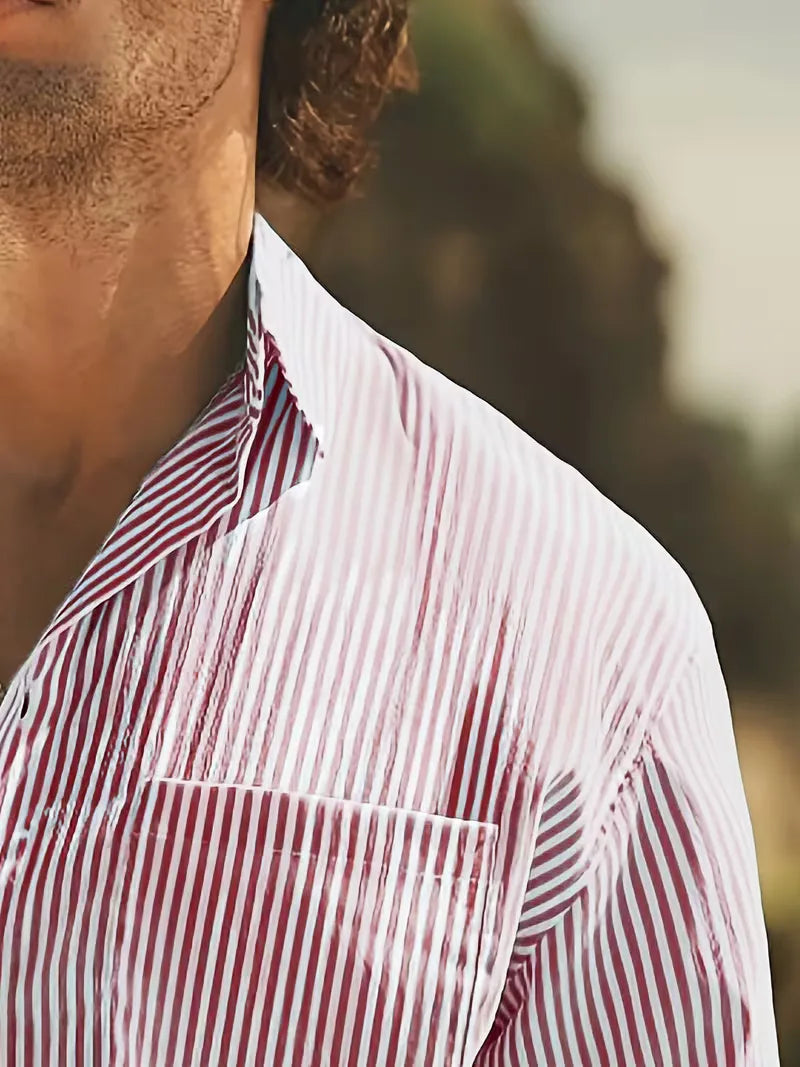 Mens Short Sleeve V Neck Shirt
