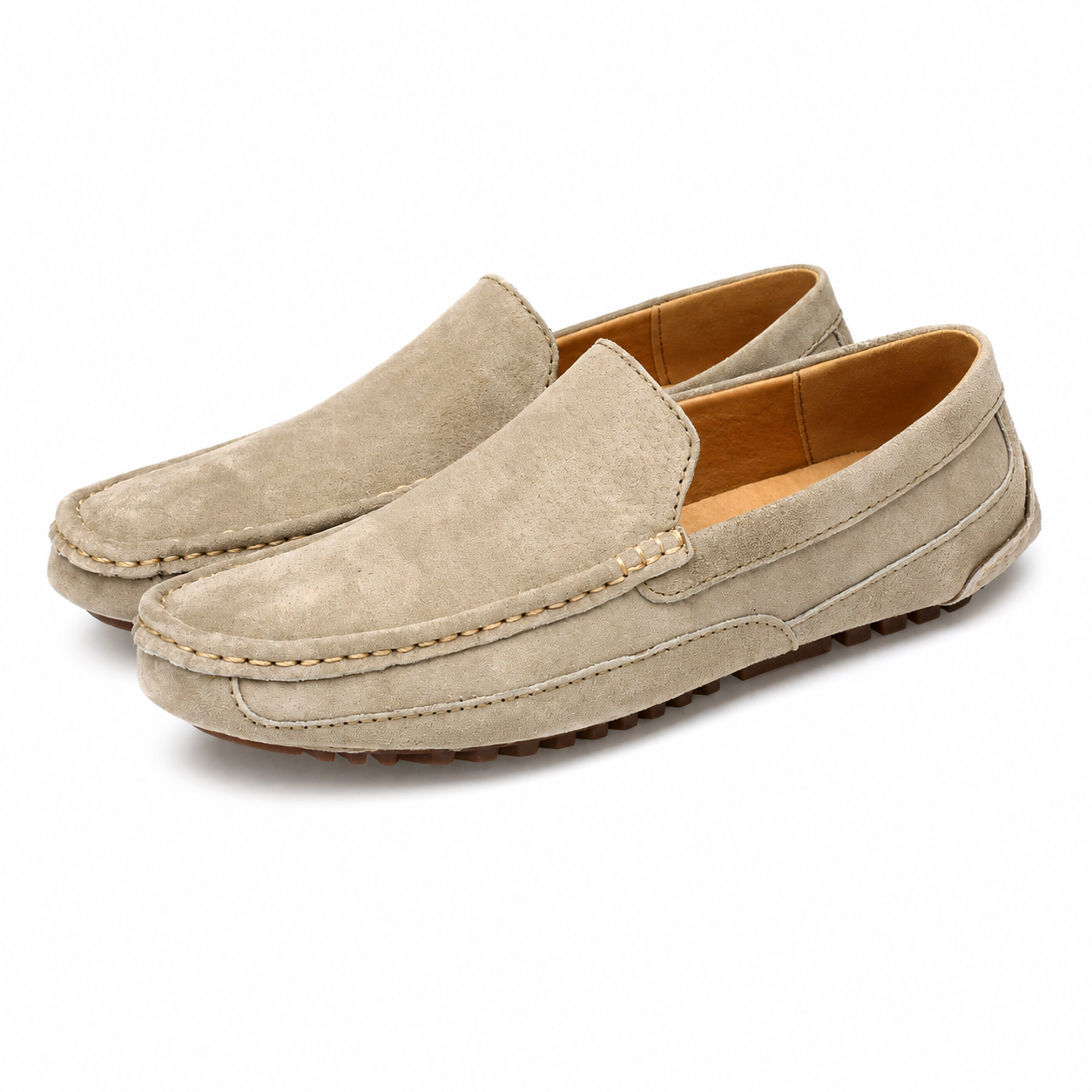 Mens PU Vegan Casual Loafer