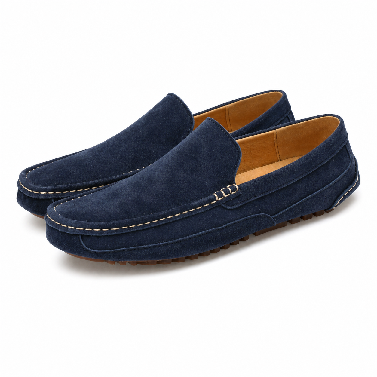 Mens PU Vegan Casual Loafer