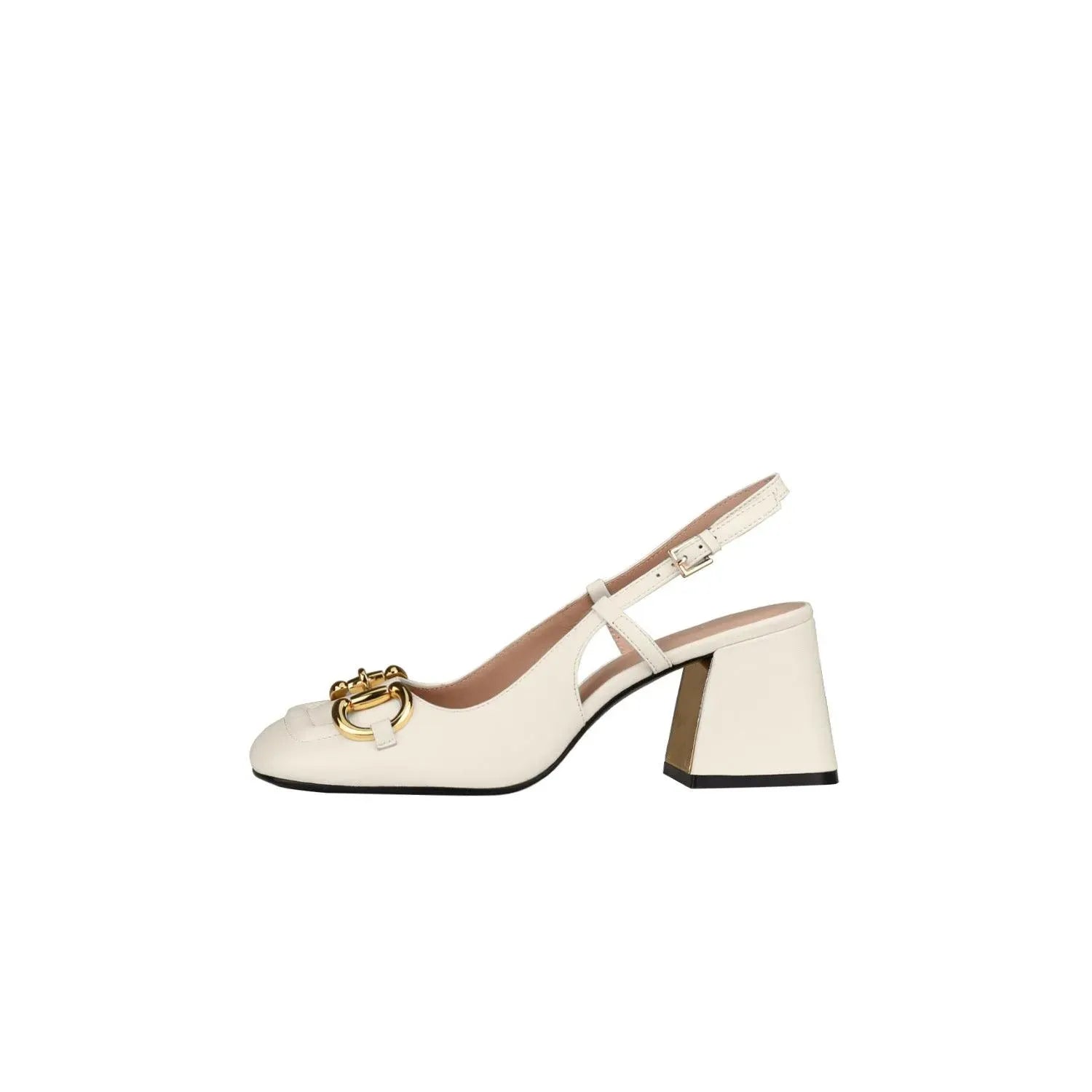Orthopedic Retro Heels Buckle Strap