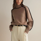 Women's Turtleneck Sweater Old Money Soft Knit Classic
