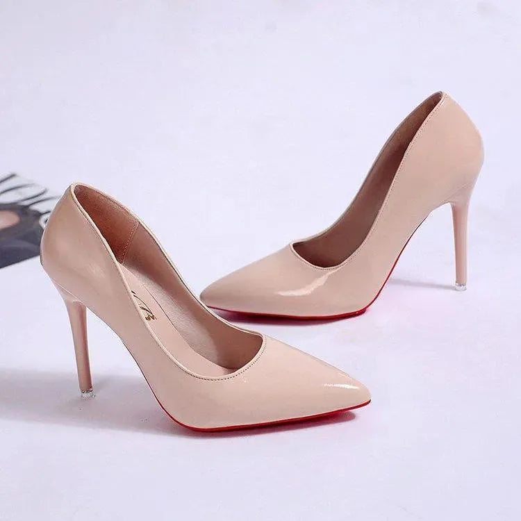 Orthopedic Stiletto Pumps Pointed Toe