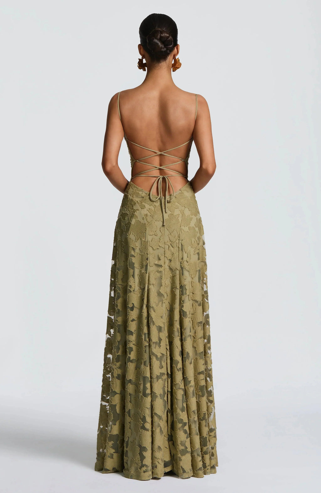 Womens Maxi Dress Cowl Neck Sleeveless Floral Print