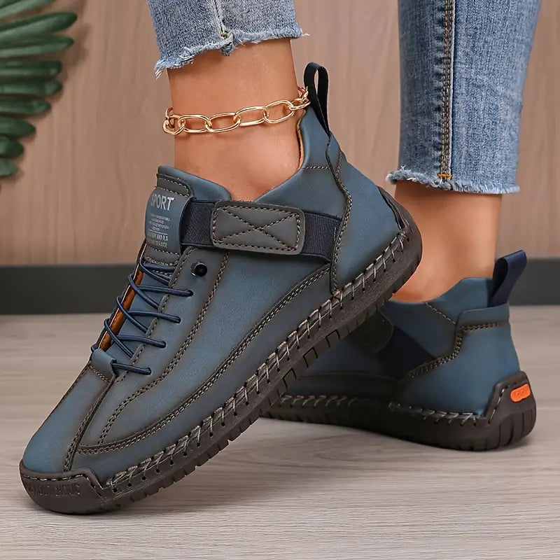 Orthopedic Sneakers Wide Toe Box Cushioned Arch Support