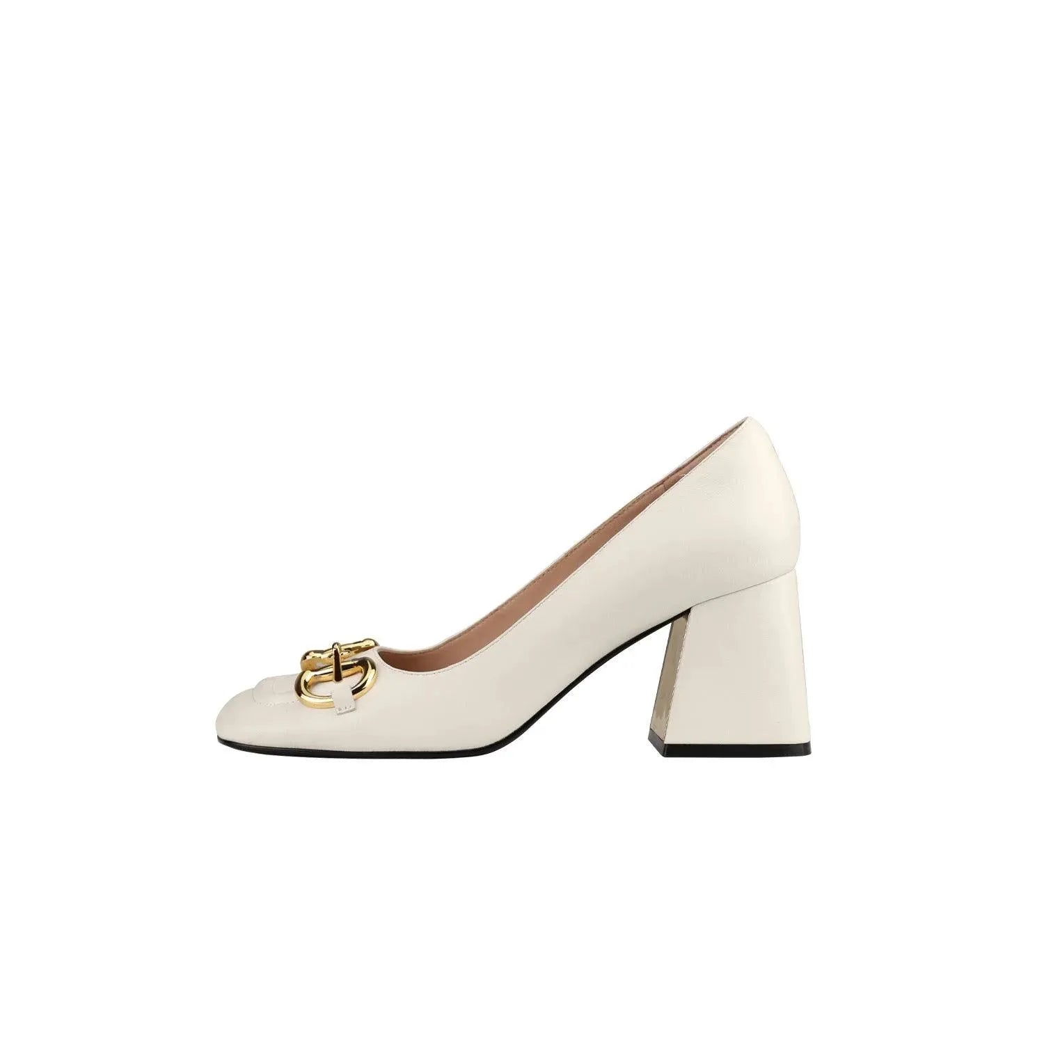 Orthopedic Retro Heels Buckle Strap
