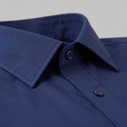 Mens Dress Shirt Slim Fit Long Sleeve Point Collar