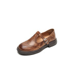 Mary Jane Sandals Vegan Leather Strap