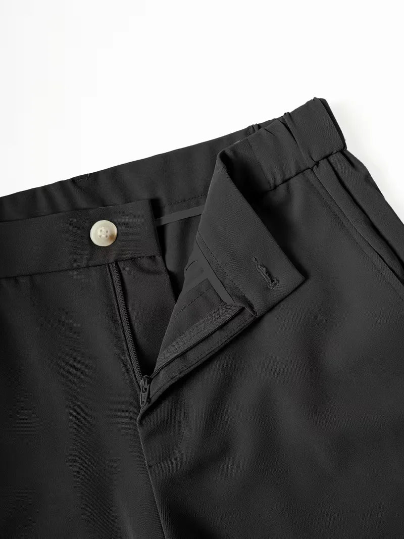 Mens Straight Leg Shorts Side Pockets